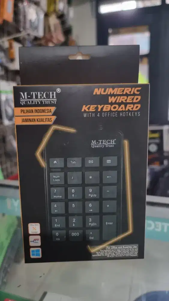 NUMERIC KEYBOARD  By Mtech