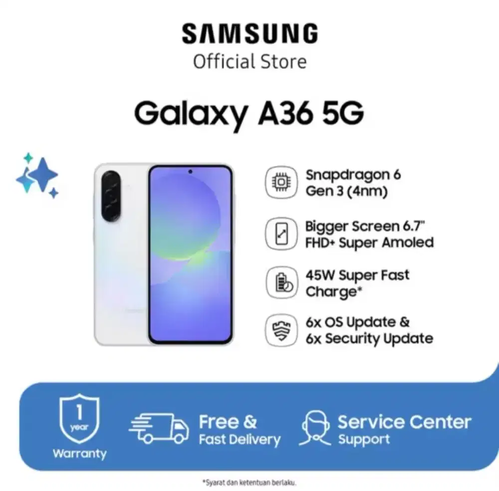 SAMSUNG A36 5G HARGA GROSIR