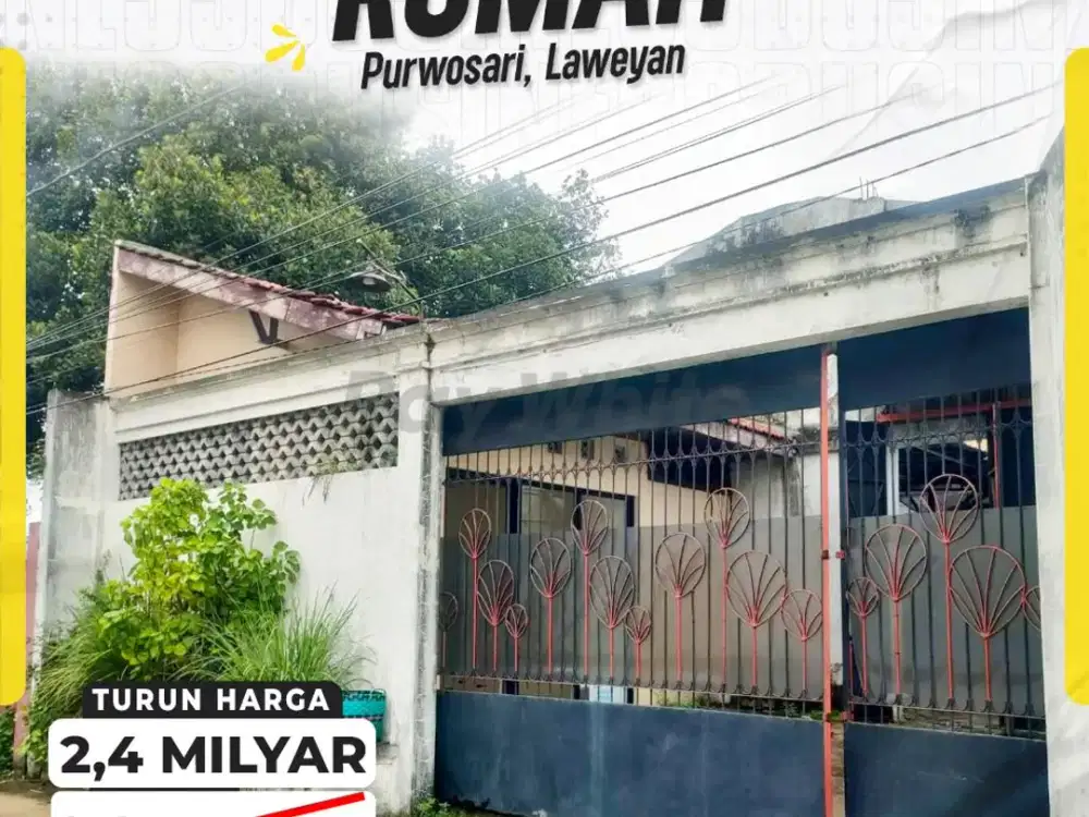 Dijual Rumah di Purwosari, Strategis di pusat Kota Solo
