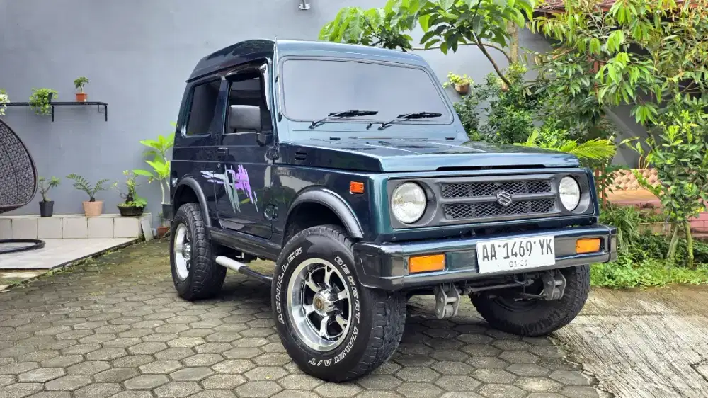 Suzuki Katana GX 1999 Full Kaleng Orsinil Cat dan Body LANGKA