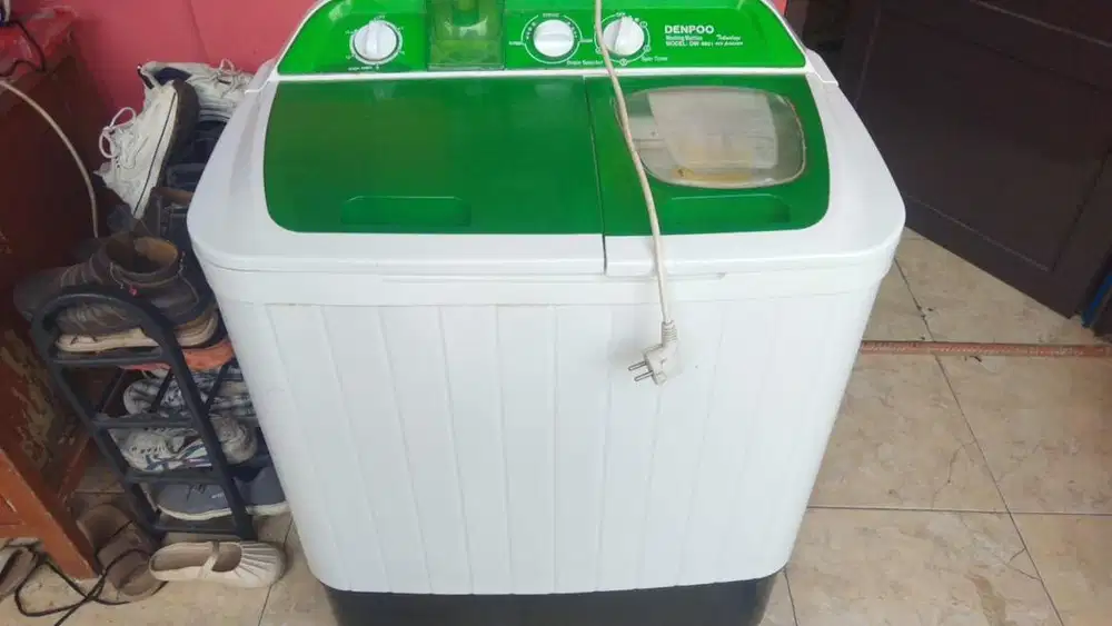 mesin cuci 2 tabung
