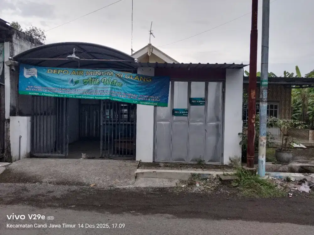 Dijual BU 205m³ SHM area candi sidoarjo