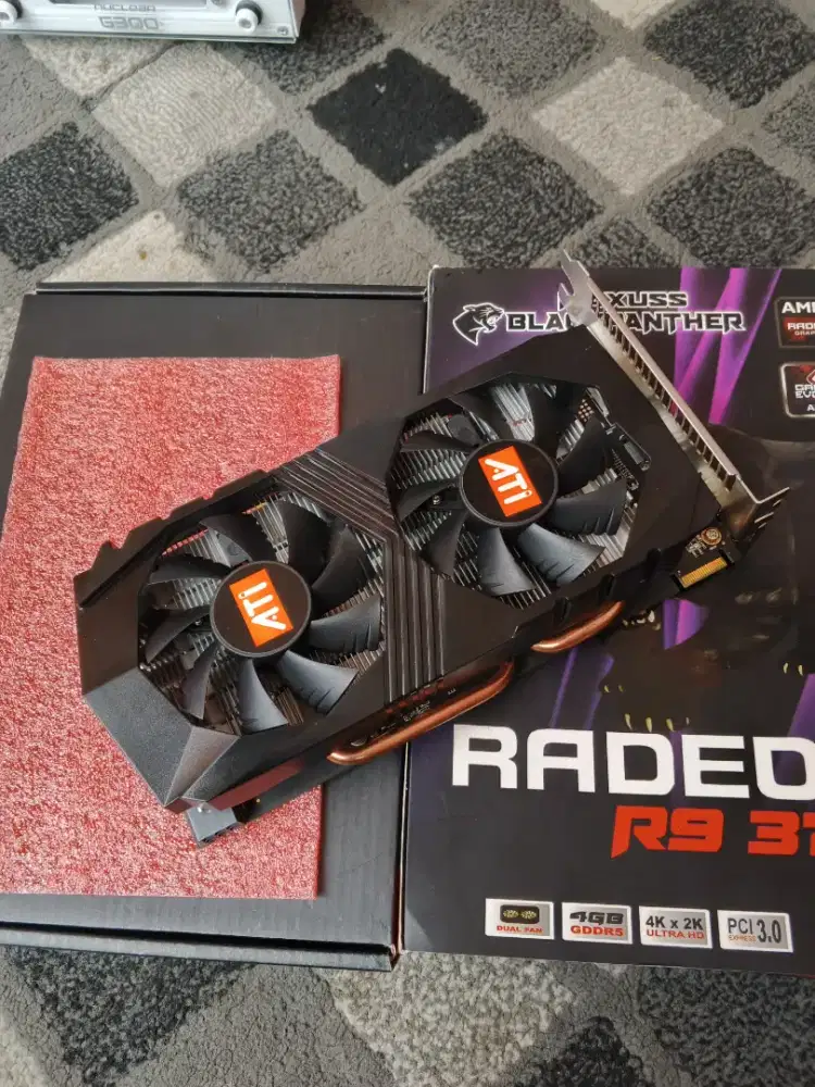 vga card amd radeon R9,370 ram 4Gb 256 bit mulus segel