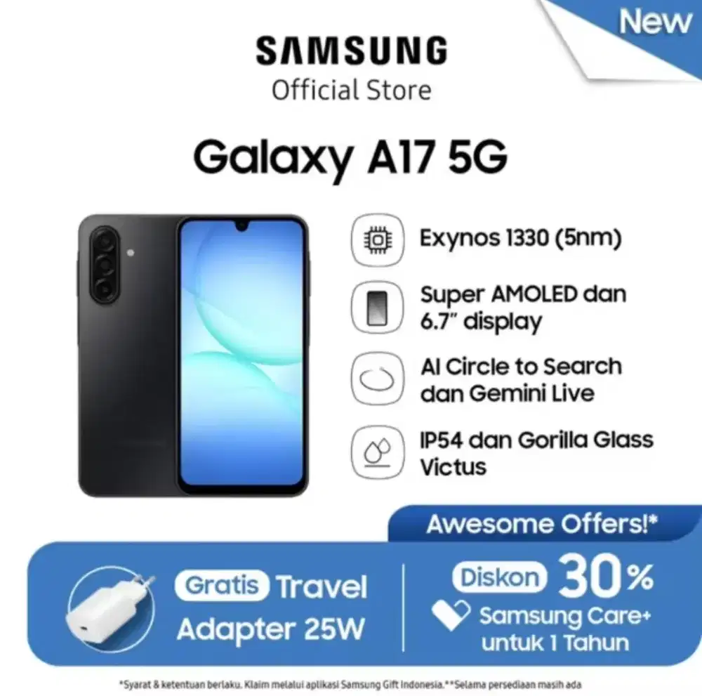 SAMSUNG GALAXY A17 5G HARGA GROSIR