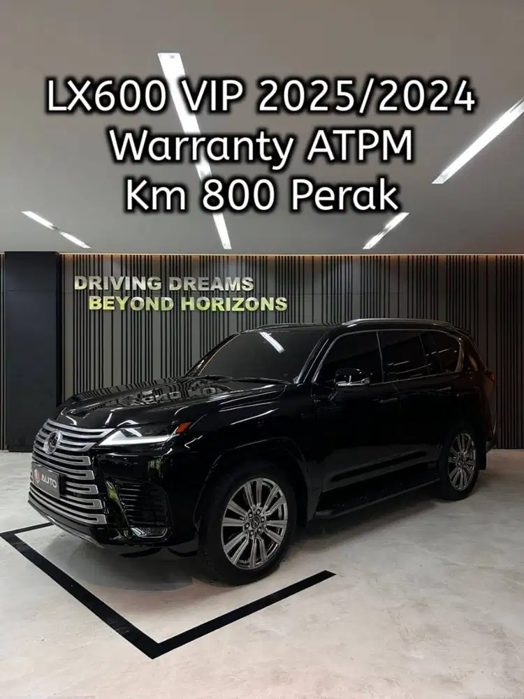 Lexus LX600 VIP 4-Seater 2024 Hitam Km800perak B744KAT