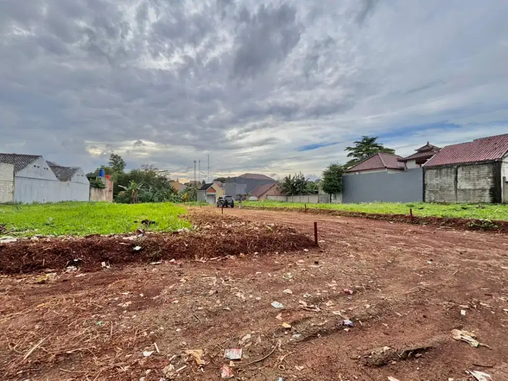 Dijual Tanah Row Jalan 7 Meter, 10 Menit Tol Jatiasih Bekasi
