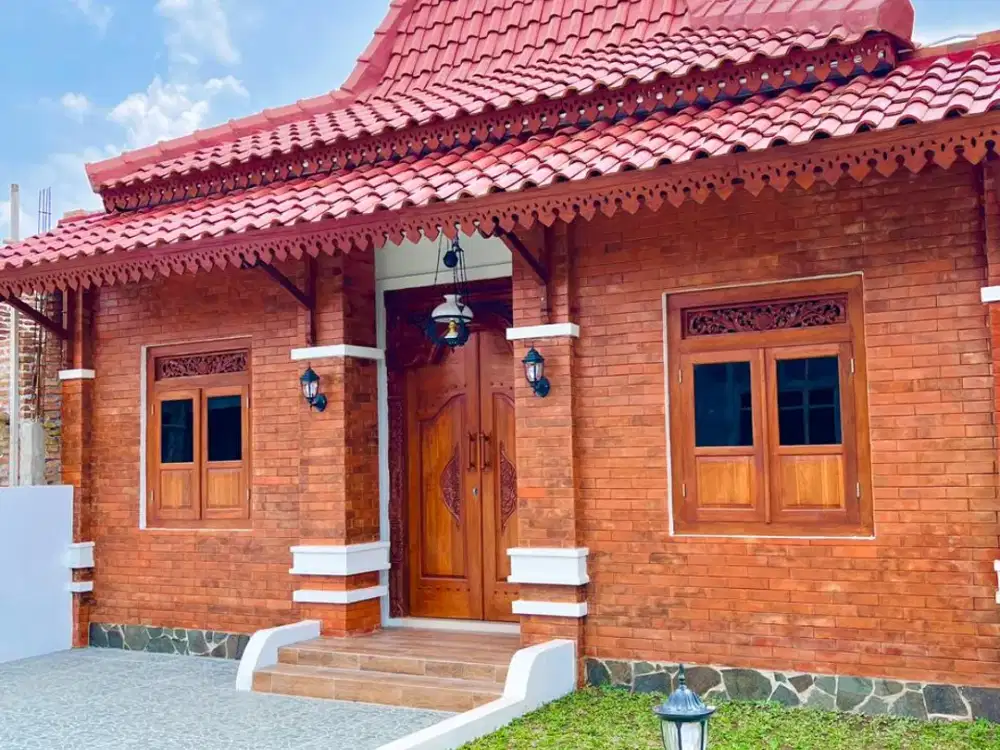 Rumah Joglo Ala Klasik Etnik 400 Jutaan di Prambanan