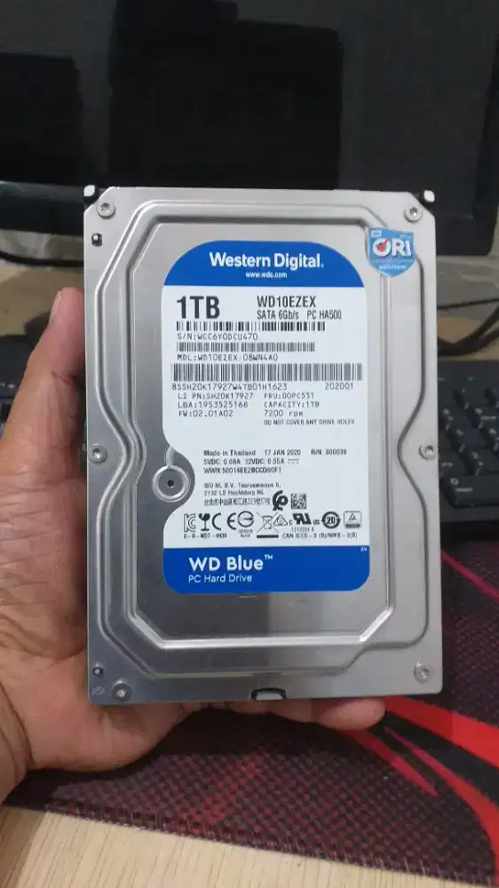 Hardisk Internal PC WD Blue 1TB