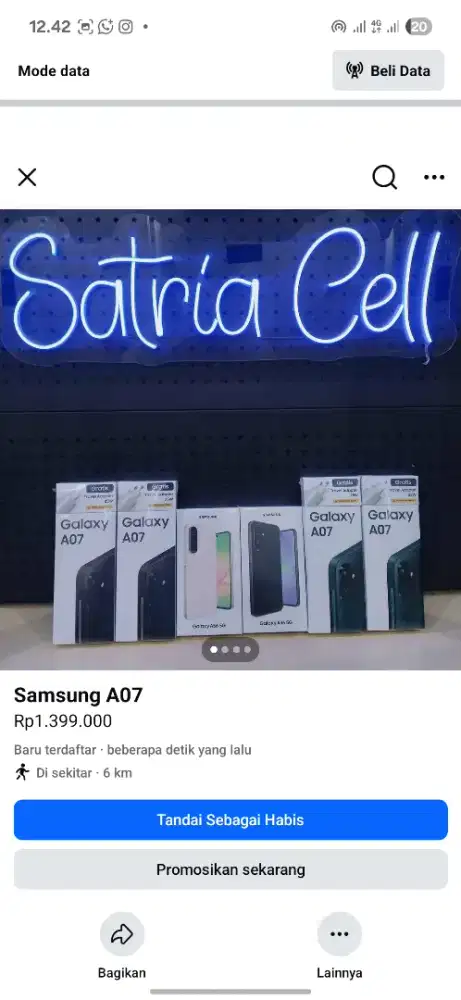 Promo Samsung A07