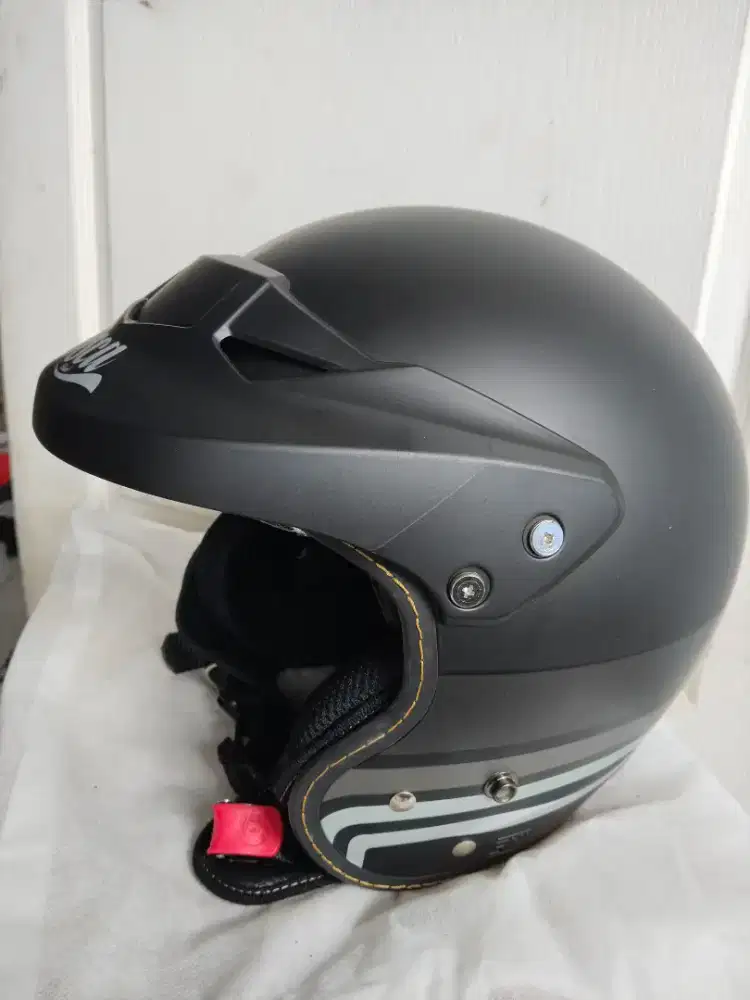Helm Retro Racer Style helm model vintage