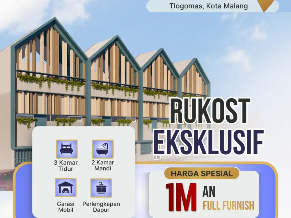 Investasi Rukos di Malang – Dekat Kampus Besar, Potensi Tinggi