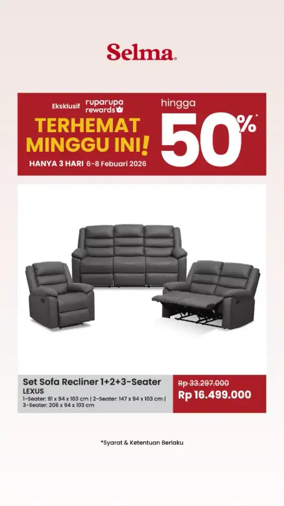 Promo terhemattt minggu ini