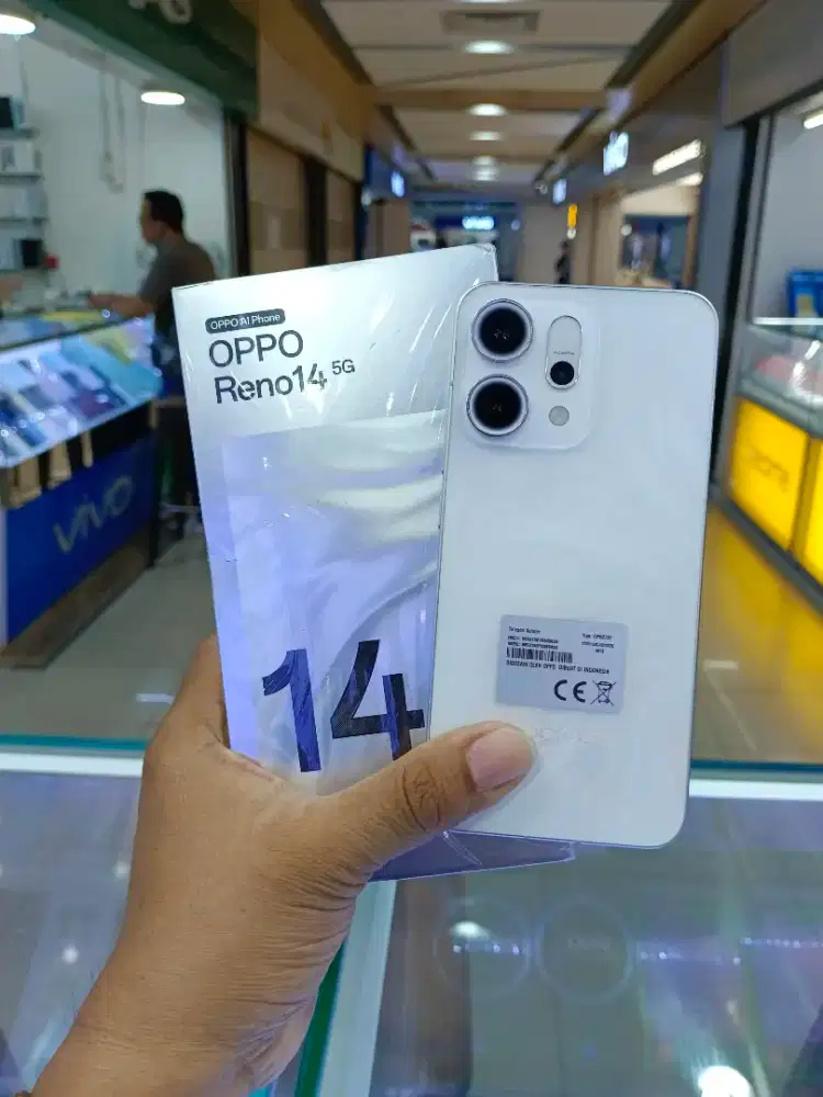 Oppo Reno 14 5G 8/256 Super Duper Like New 100% Garansi Resmi Oppo