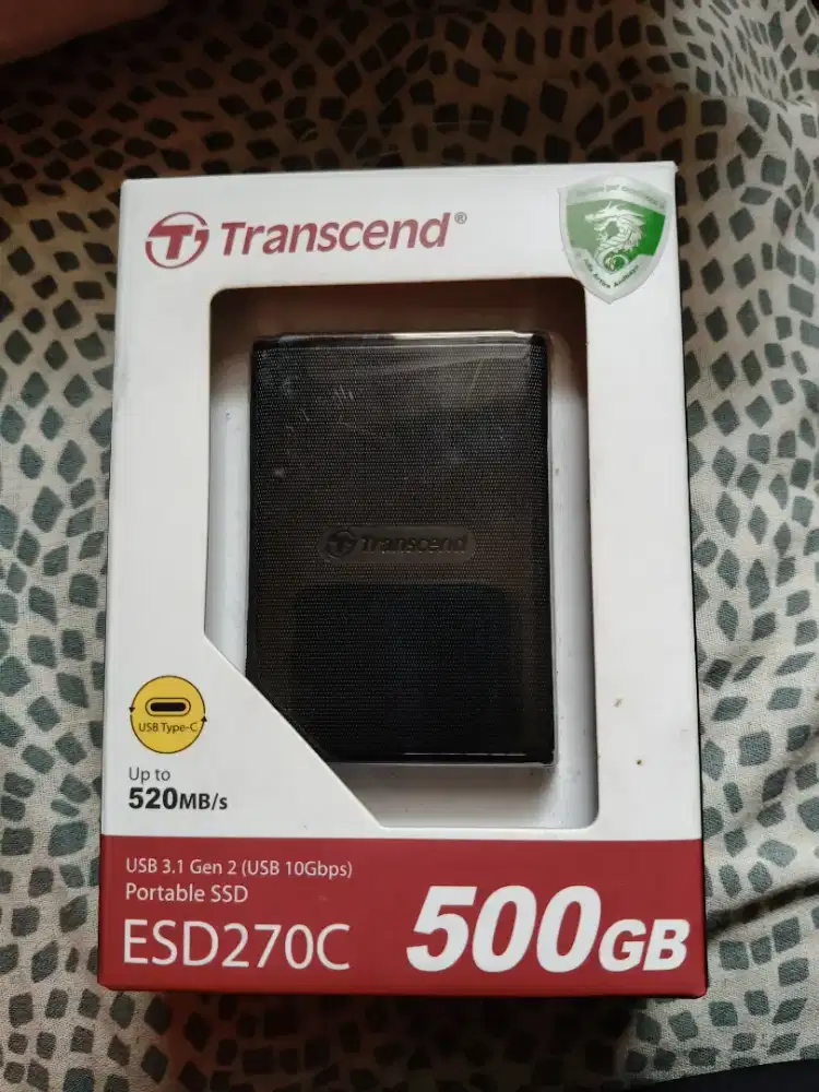 SSD portable 500GB(transcend)