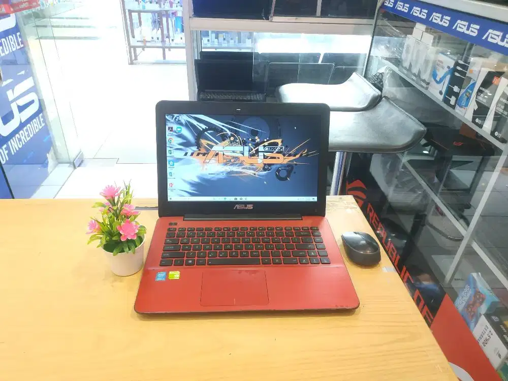 LAPTOP SIAP PAKE ASUS A455L CORE i3 RAM 4GB