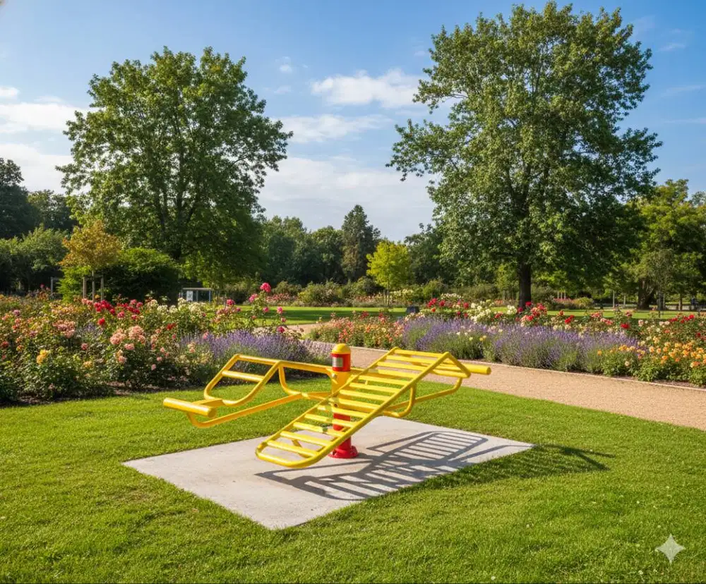 Alat Fitness Outdoor Taman Lengkap – Kuat & Tahan Cuaca