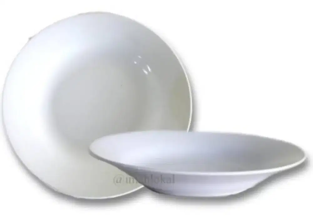 Piring kermaik polos per lusin