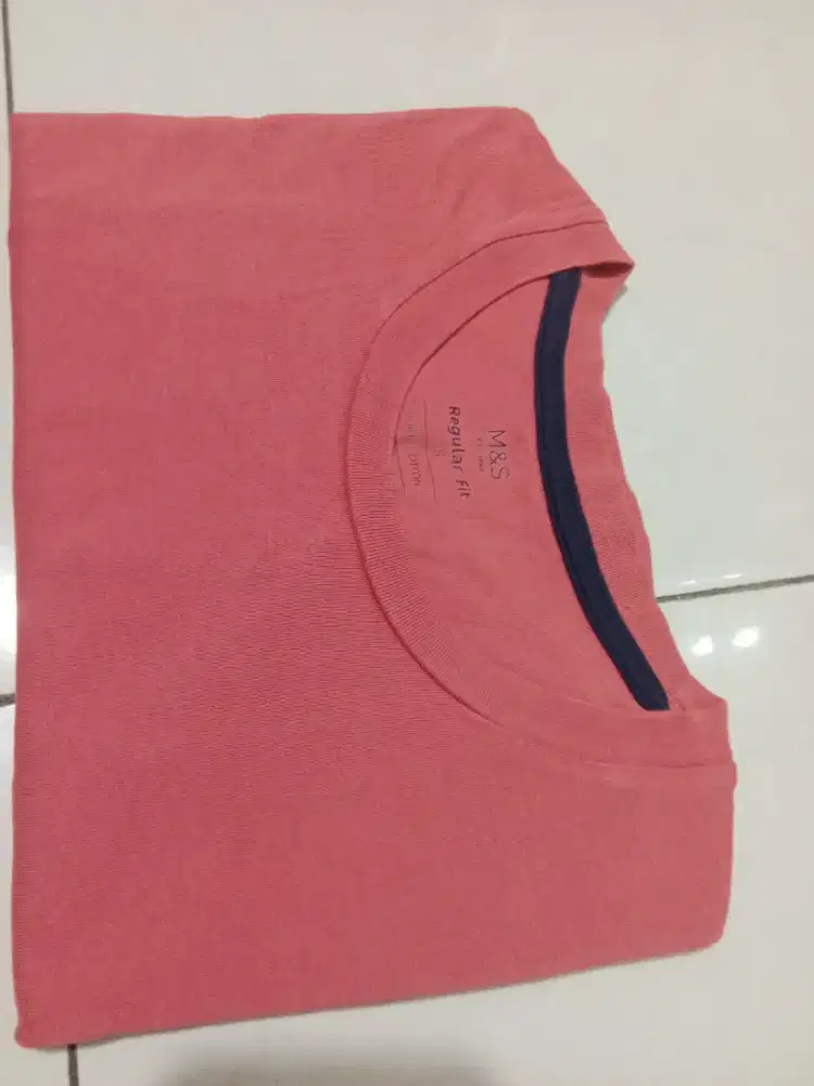 Kaos katun Mark n Spencer size  M