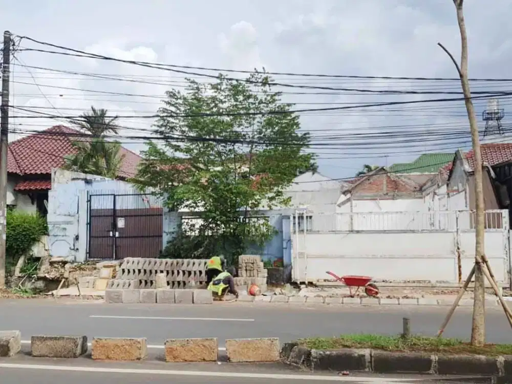 Jual Tanah Komersial Villa Melati Mas Raya Serpong - 353m², Zonasi Perdagangan, Dekat Living World