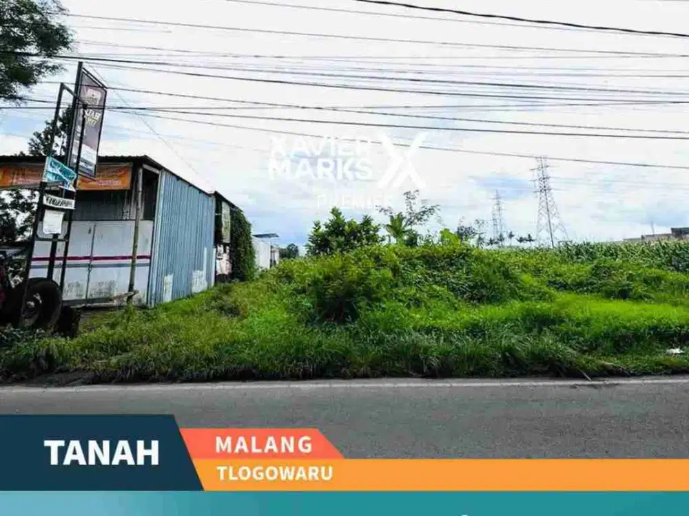 Dijual Tanah Luas di Jalan Raya Tlogowaru, Kedungkandang Malang