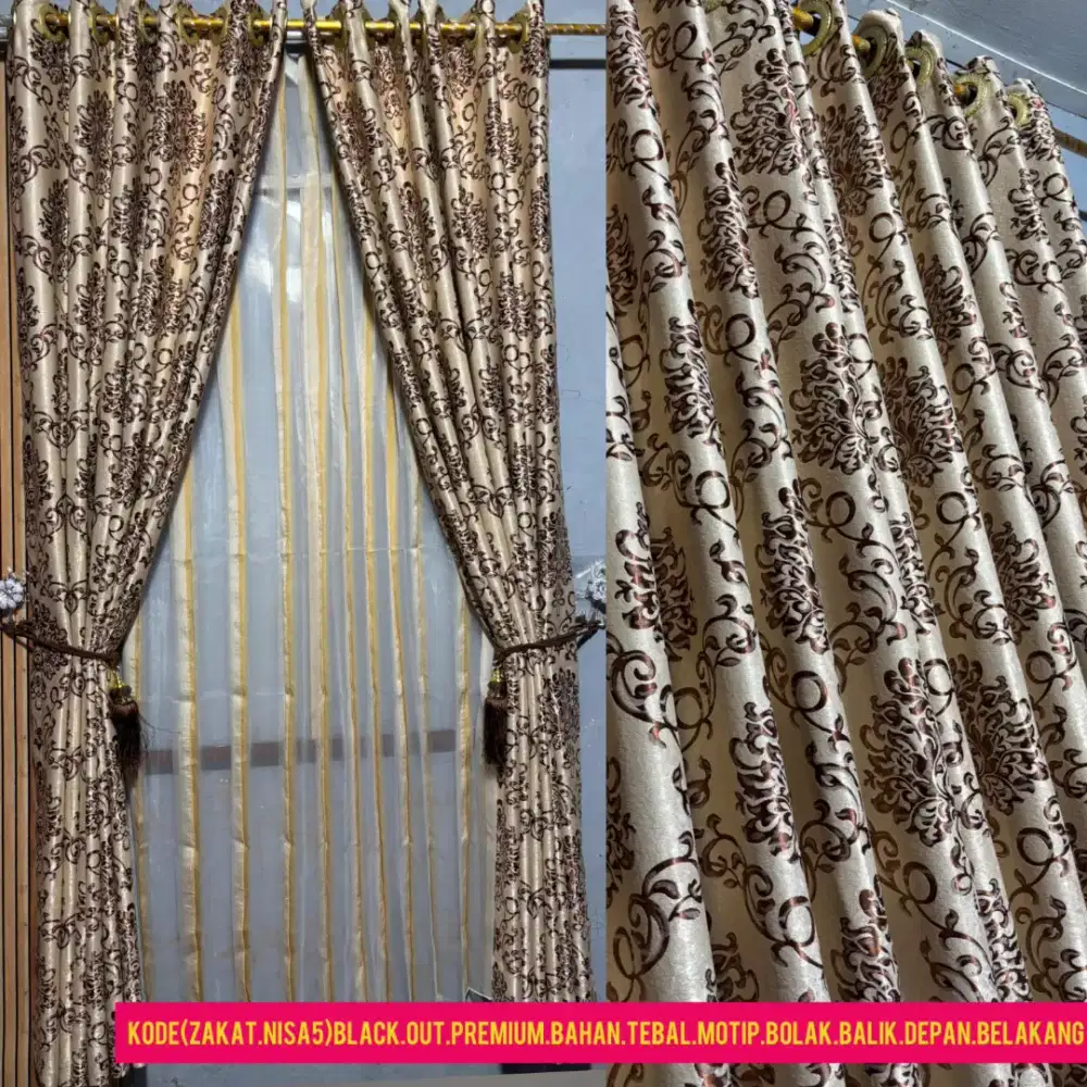 Gorden impor blackout premium.