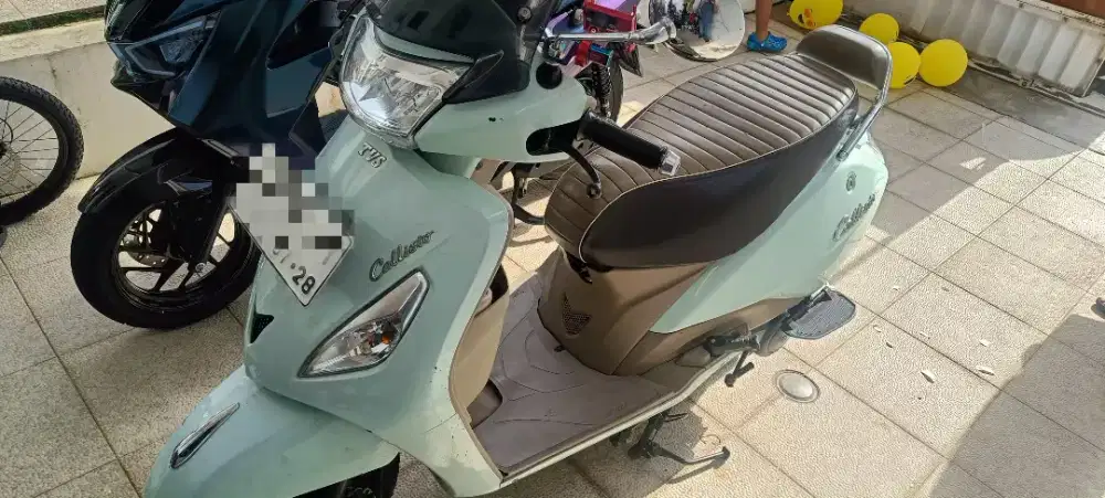 TVS Callisto 110 Fi Green Mint