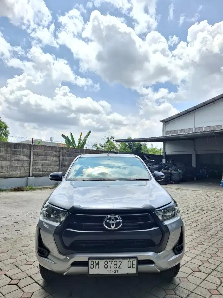 Hilux 2022 E DC manual. Km 43rb antik (tampilan G)
