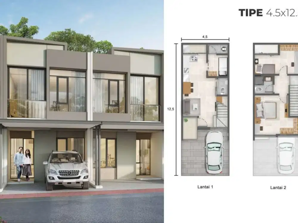 Disewakan Rumah 35Jt/tahun di Cluster Alabama PIK 2 Milenial