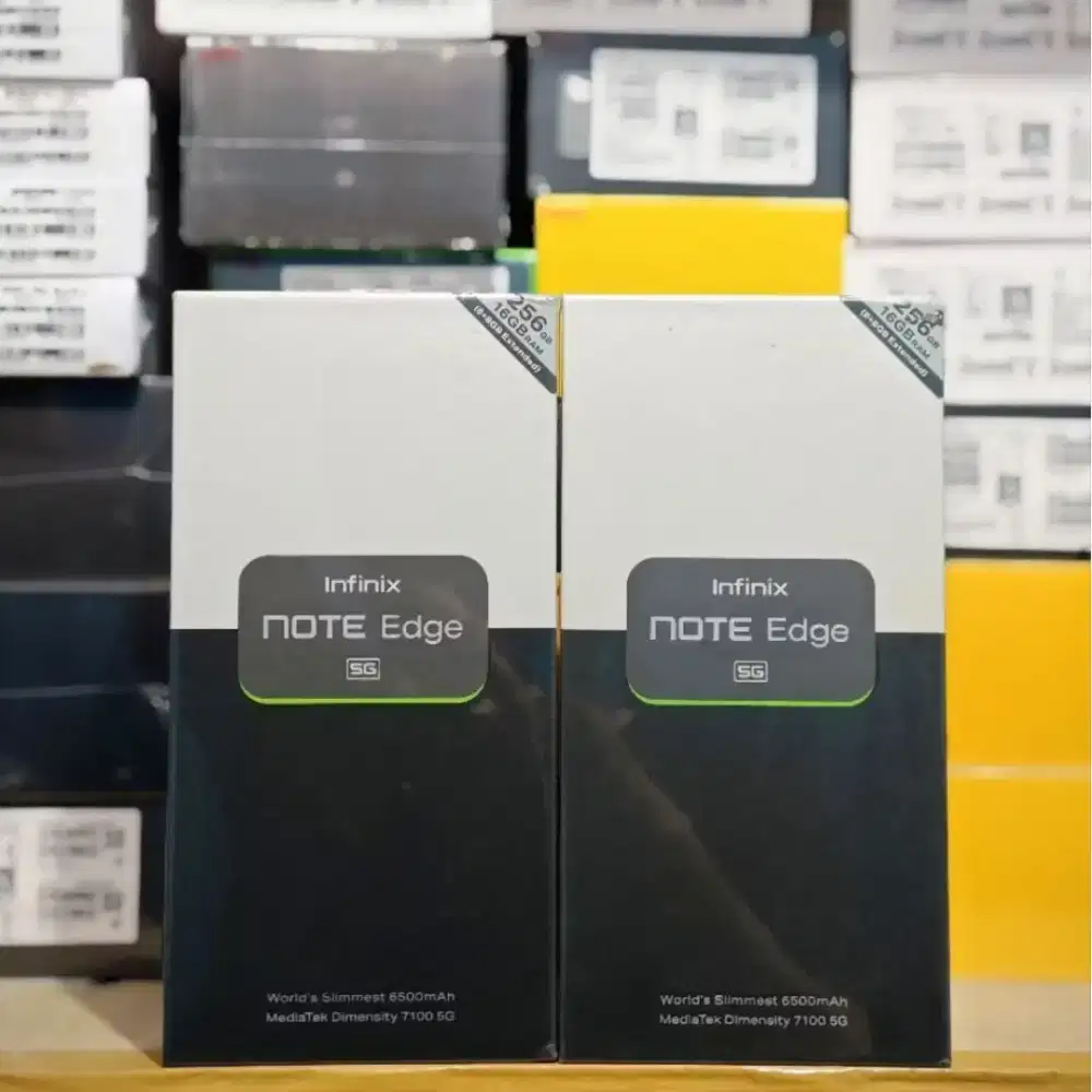Promo INFINIX NOTE EDGE 5G 8/256 GB NEW SEGEL