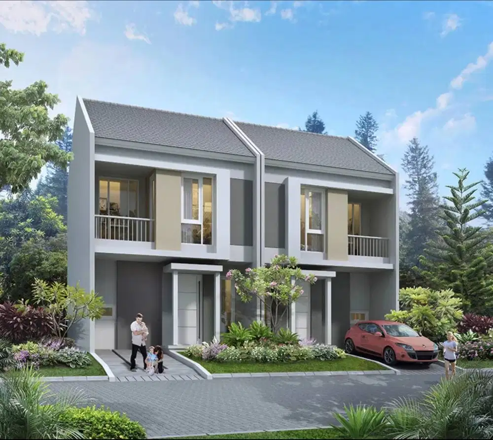 (DISEWAKAN) Rumah Full Furnished Smart Home Kolam Renang Fitness