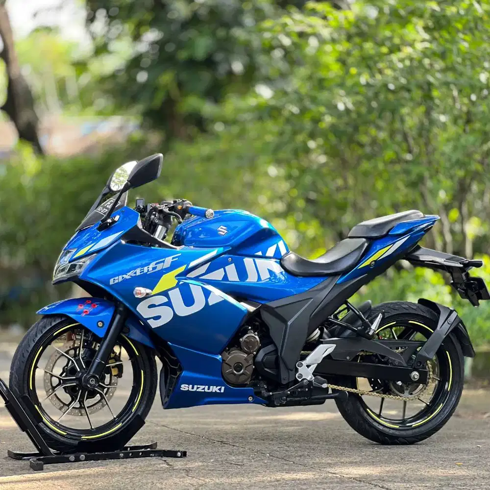 SUZUKI GIXXER SF 250 ABS 2021 BLUE ECSTAR KM LOW PAJAK ON SIAP JALAN