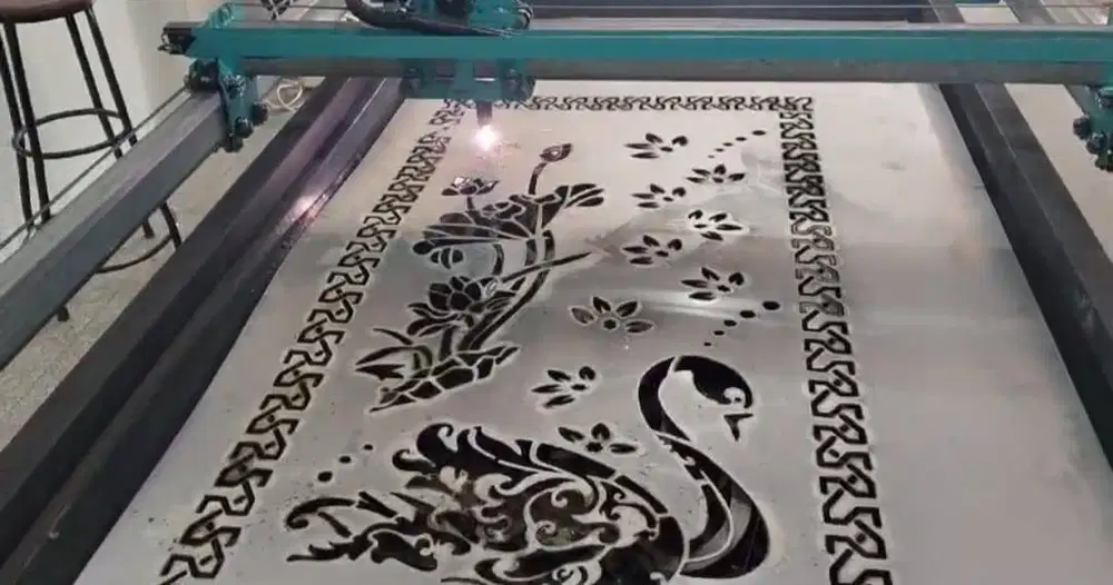 MESIN PLASMA CNC RAKITAN SIAP PRODUKSI BU!