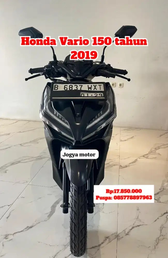 (P) Honda Vario 150 tahun 2019