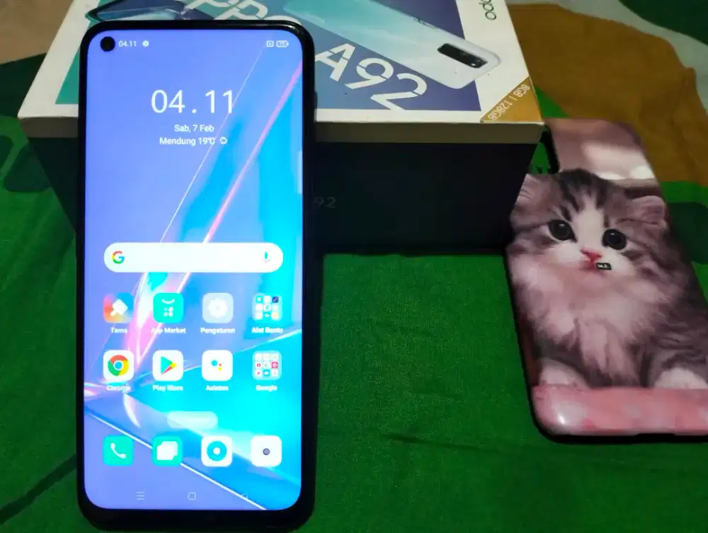 Misi gan mau numpang hp Oppo a92 ram 8+5 original