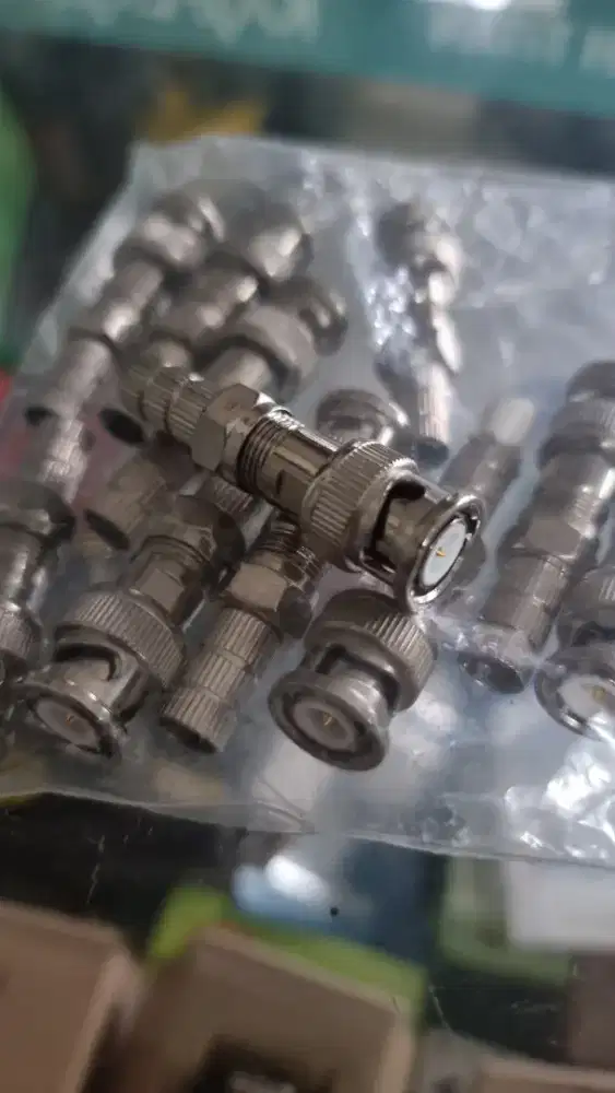 Konektor BNC untuk CCTV - grade A