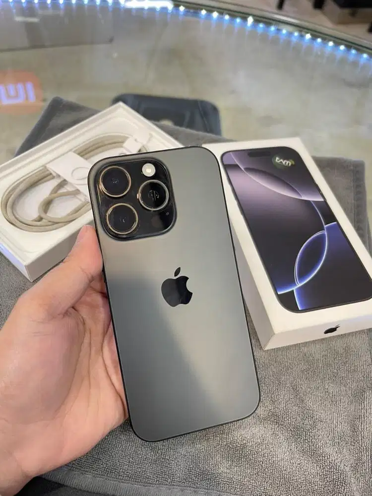 Iphone 16 pro 128 Black Ibox On 10/april/2026 Bh93% fullset