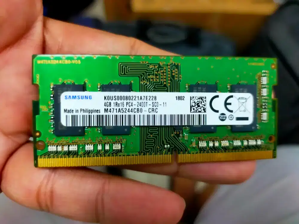 Dijual Ram/SODIM 4GB DDR4 ORI CABUTAN PC 2400T merk Samsung COD BOGOR