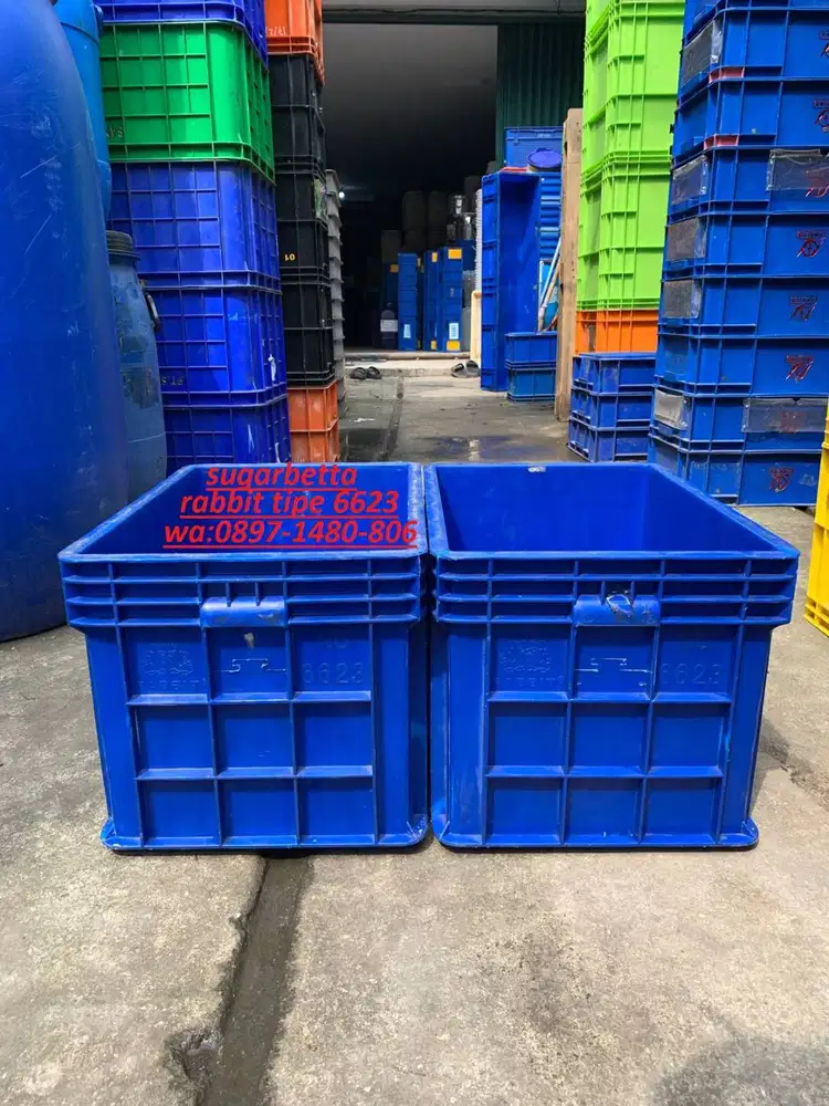 box rabbit plastik wadah sparepart 6623 sb