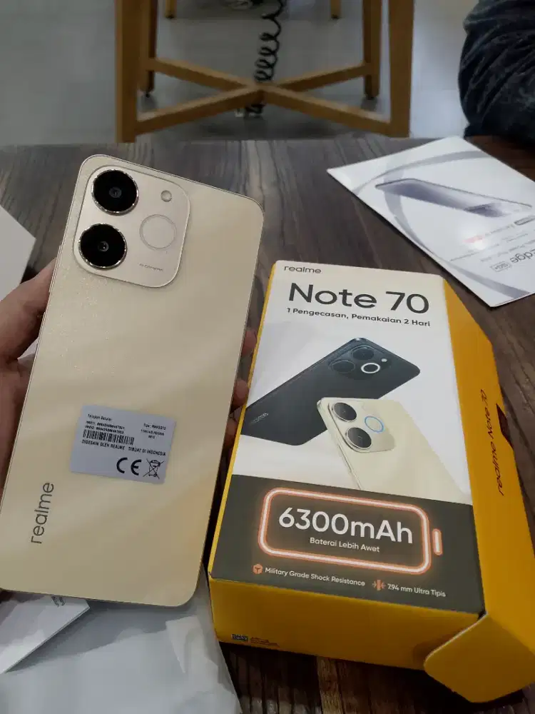 PROMO CASH BACK REALME NOTE 70