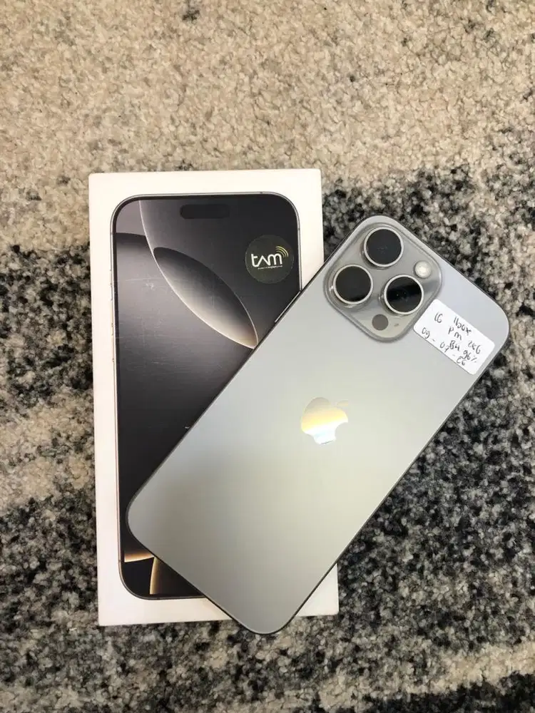 Iphone 16 Promax 256 Natural Second Ibox