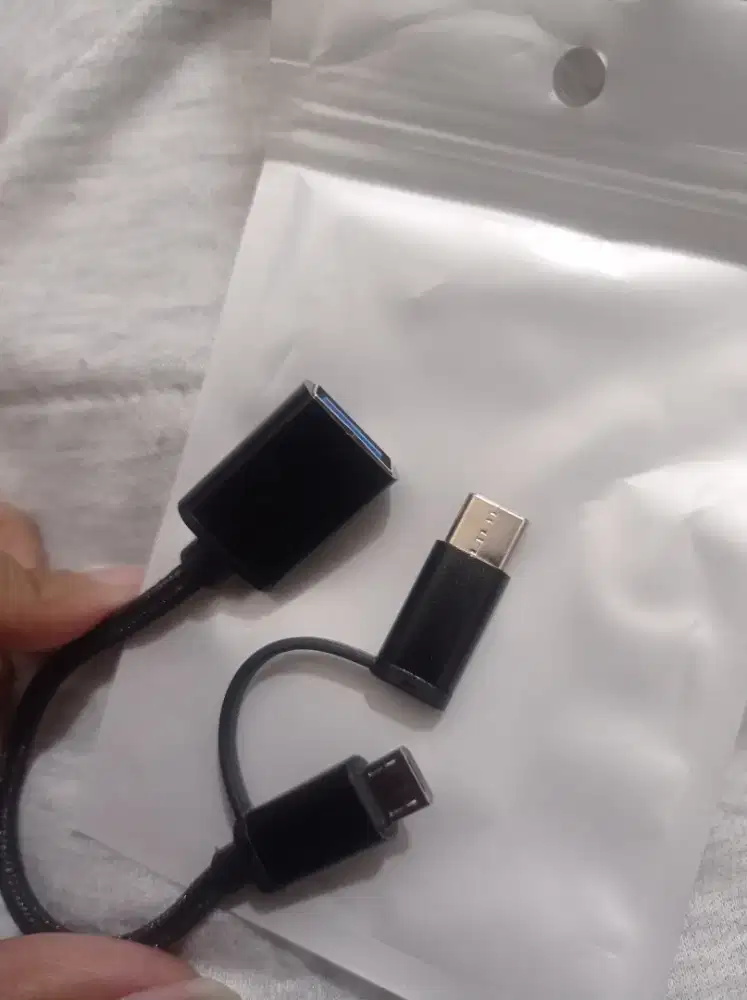 Kabel Otg 2in1 usb