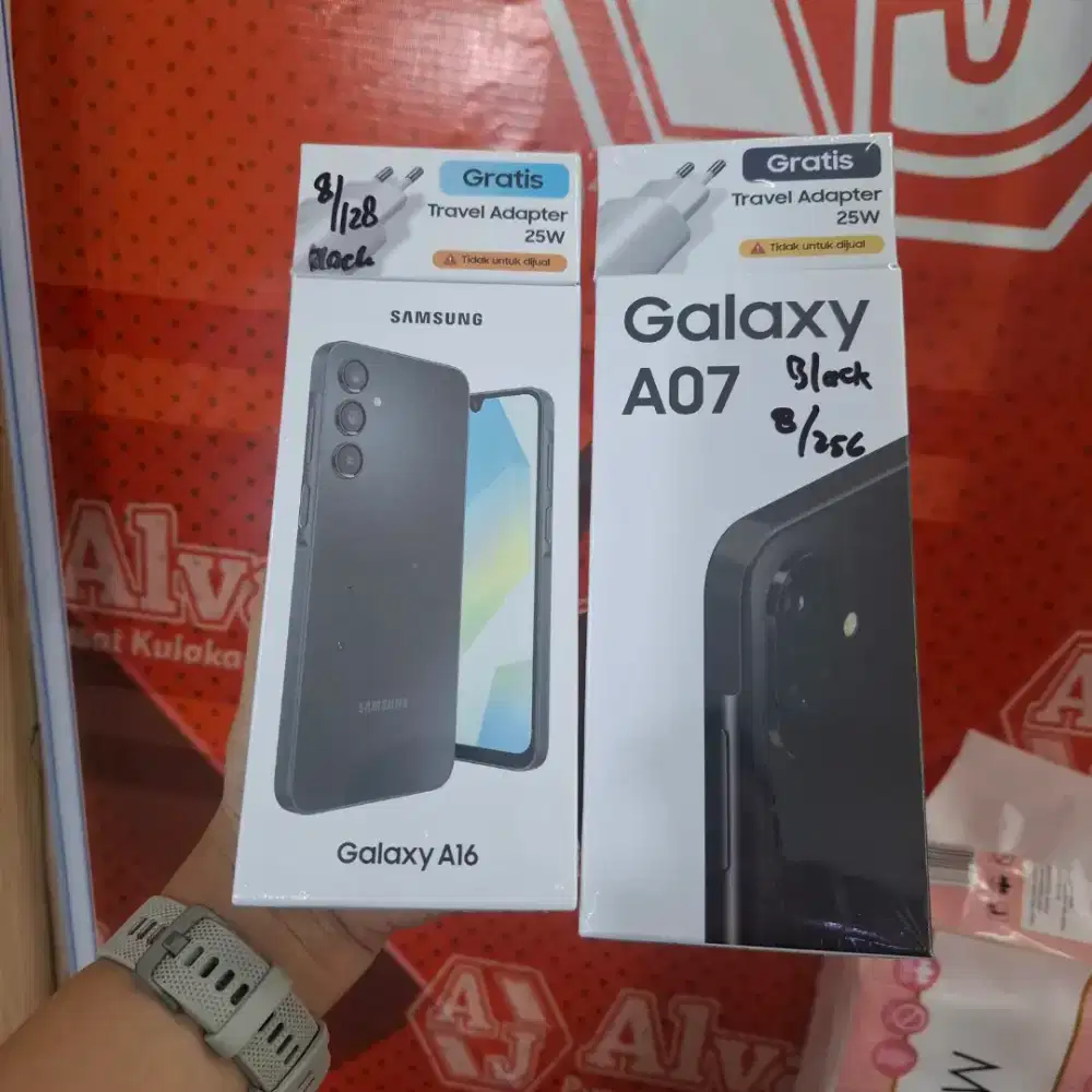 Samsung a16 8/128 a07 garansi resmi free antar sampe rumah