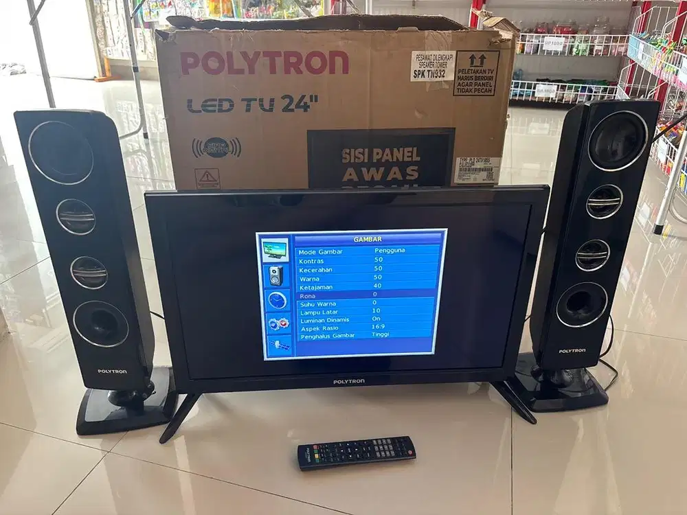 Dijual cepat tv 24in digital polytron ori