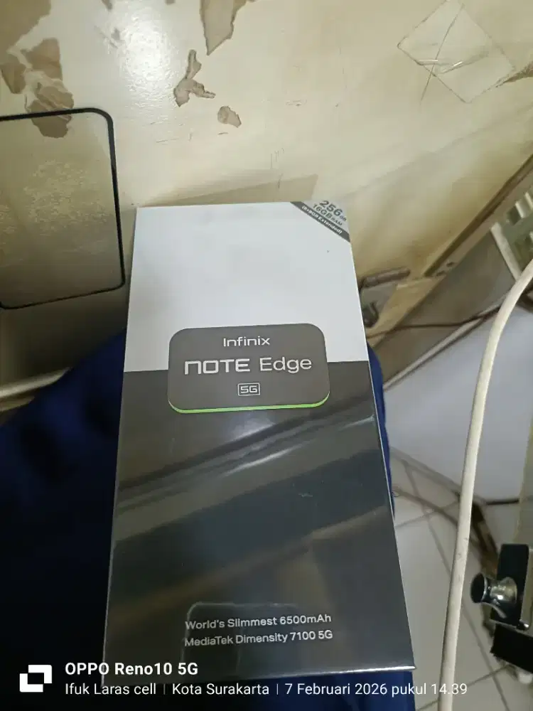 INFINIX NOTE EDGE 5G 8/256 BARU FRESH
