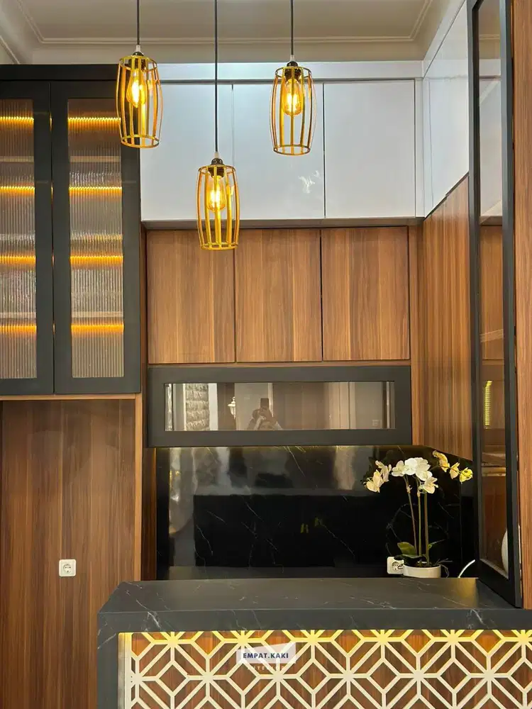 Kitchen Set Oak Warm Tone (Custom)