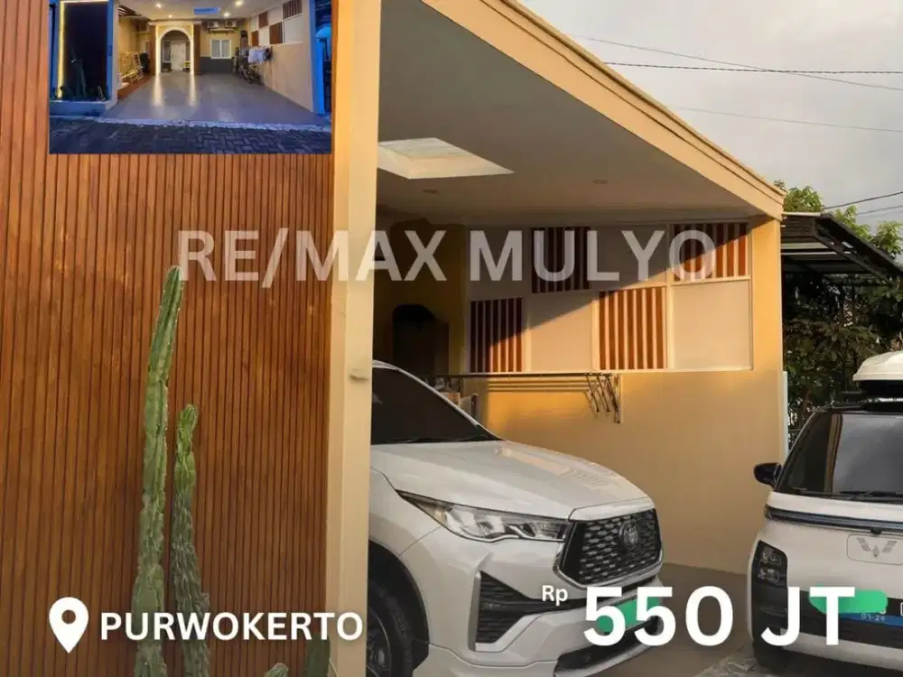 Dijual Rumah Modern Desain Cantik Full Furnish Dan Strategis Area Purwokerto