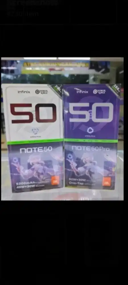 Infinix note 50 pro 256gb ram 8gb dannote50 wireless charger