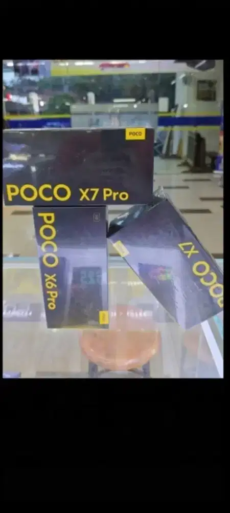 Xiaomi poco X7 ram 12gb 512gb layar lengkung pro resmi