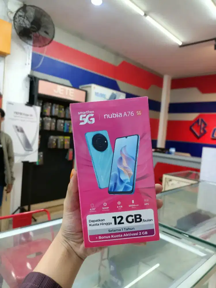 Nubia A76 5g ram 8/128 BARU