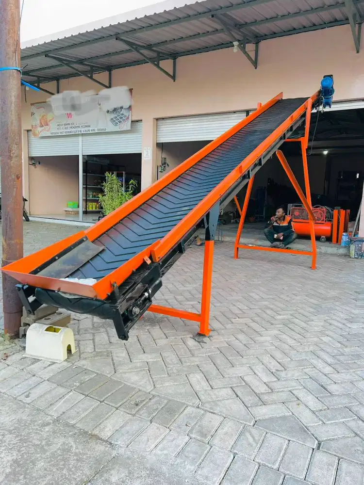 Conveyor belt penggerak dinamo